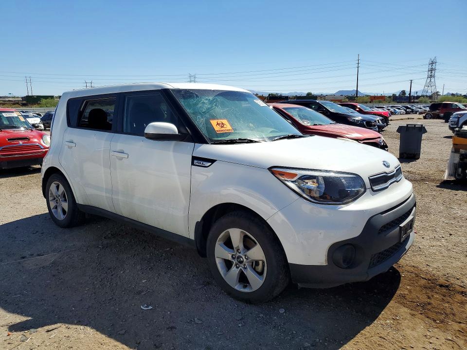 2018 Kia Soul VIN KNDJN2A23J7904886 COPART salvage auction — VANDALISM, Az - Cert Of Title - Salvage, sold $2,000 on 2026-07-06 (photo 4)