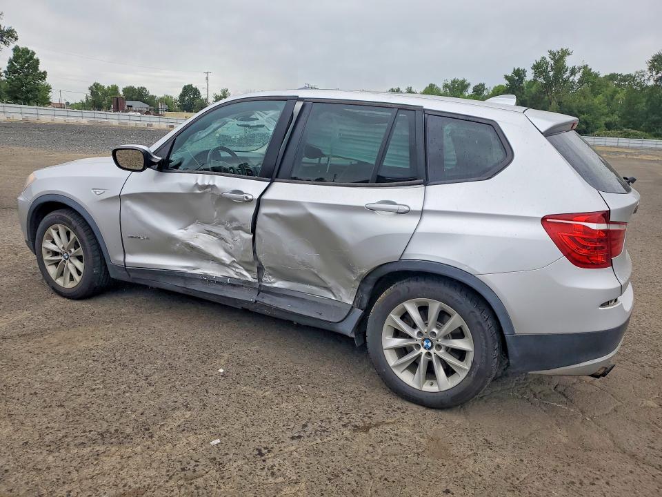 2013 BMW X3 VIN 5UXWX9C58D0A23146 COPART salvage auction — SIDE, Or - Salvage Title Certificate, sold $1,100 on 2026-07-20 (photo 2)