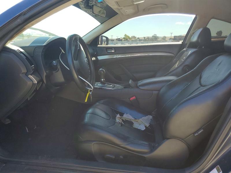 2011 Infiniti G37 VIN JN1CV6EK3BM211770 COPART salvage auction — FRONT END, CA - SALVAGE CERTIFICATE, sold $850 on 2026-07-13 (photo 7)