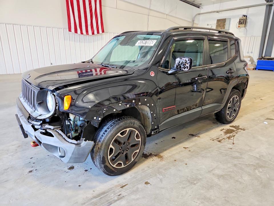 2016 Jeep Renegade VIN ZACCJBCT6GPD67100 — COPART salvage auction photo