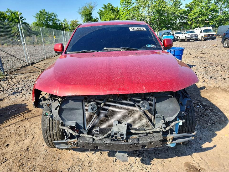 2011 Dodge Durango VIN 1D4SE4GT1BC639851 COPART salvage auction — FRONT END, PA - CERTIFICATE OF SALVAGE, sold $850 on 2026-07-20 (photo 5)