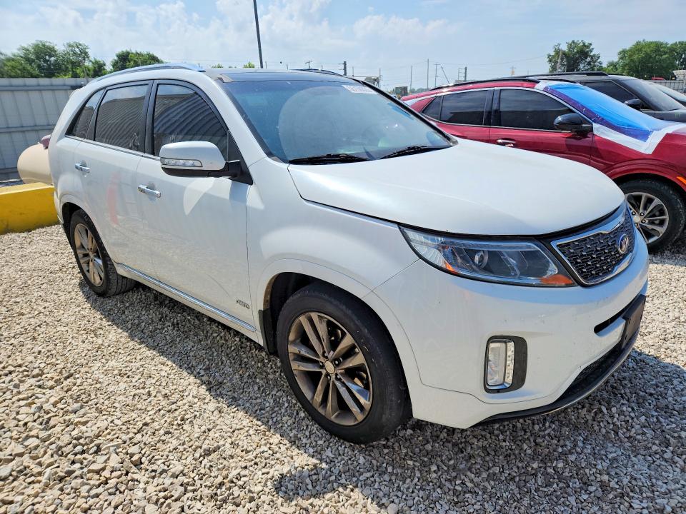 2014 Kia Sorento VIN 5XYKWDA74EG532587 COPART salvage auction — REAR END, Mo - Salvage Certificate Of Title, sold $1,100 on 2026-07-08 (photo 8)