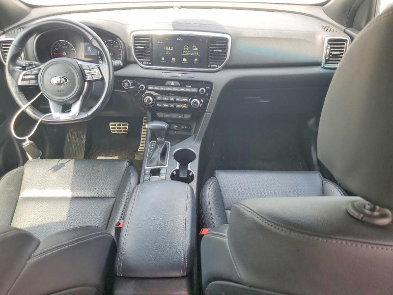 2021 Kia Sportage VIN KNDP6CAC6M7909008 COPART salvage auction — FRONT END, Mi - Cert Of Title-Salvage Vehicle, sold $200 on 2026-07-30 (photo 8)