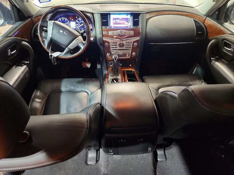 2018 Infiniti Qx80 VIN JN8AZ2ND1J9840808 COPART salvage auction — SIDE, Tx - Certificate Of Title, sold $9,000 on 2026-07-30 (photo 8)