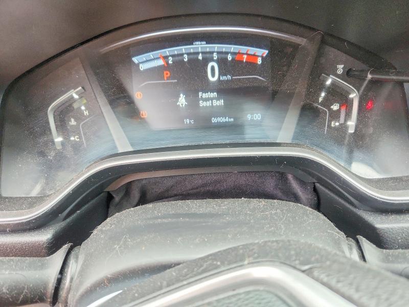 2019 Honda Cr-v VIN 2HKRW2H57KH123365 COPART salvage auction — REAR END, On - Permit No Brand - Unfit, sold $12,200 on 2026-07-02 (photo 9)