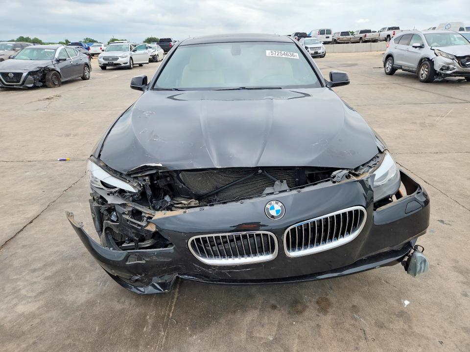 2011 BMW 5 series VIN WBAFR7C56BC805922 COPART salvage auction — FRONT END, Tx - Salvage Vehicle Title, sold $175 on 2026-07-30 (photo 5)