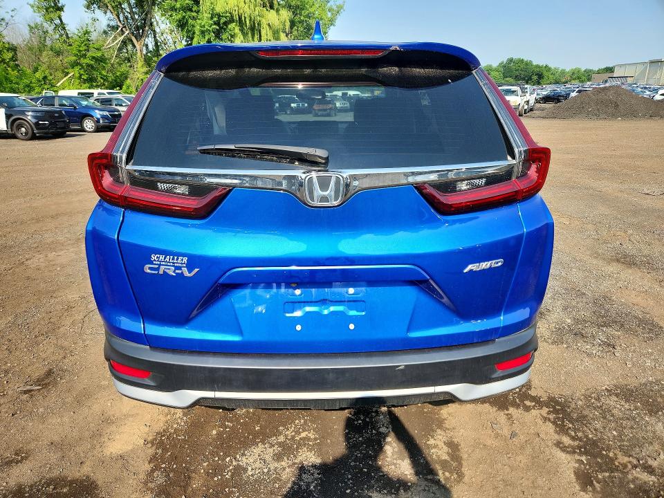 2022 Honda Cr-v VIN 7FARW2H81NE037387 COPART salvage auction — SIDE, Ct - Cert Of Title-Salvage, sold $12,700 on 2026-07-10 (photo 6)