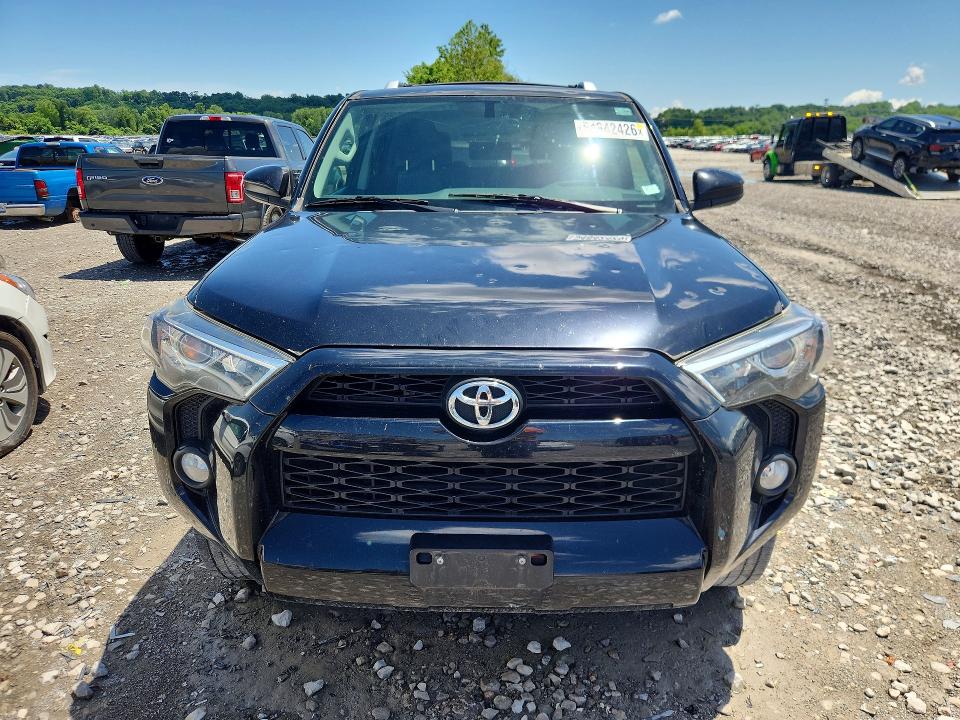 2017 Toyota 4runner VIN JTEBU5JR8H5475820 COPART salvage auction — HAIL, Wv - Salvage Certificate, sold $175 on 2026-07-13 (photo 5)