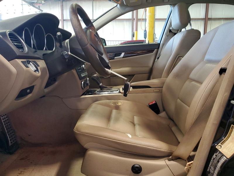 2012 Mercedes-benz VIN WDDGF8BB2CF874867 COPART salvage auction — FRONT END, Pa - Certificate Of Salvage, sold $1,450 on 2026-07-07 (photo 7)