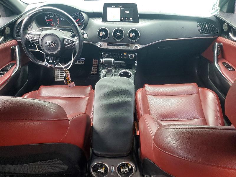 2021 Kia Stinger VIN KNAE15LA6M6095488 COPART salvage auction — VANDALISM, AL - CERT OF TITLE-SALVAGE TITLE, sold $4,000 on 2026-07-27 (photo 8)
