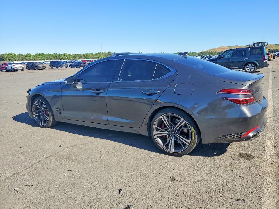 2024 Genesis G70 VIN KMTG54SE0RU137950 COPART salvage auction — FRONT END, Id - Salvage Certificate Of Title, sold $13,500 on 2026-08-19 (photo 2)