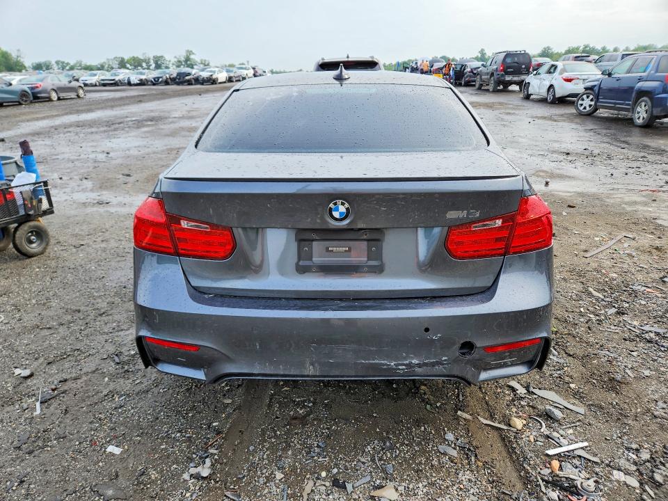 2015 BMW M3 VIN WBS3C9C57FP803526 COPART salvage auction — FRONT END, Va - Cert Of Title - Salvage, sold $4,150 on 2026-07-08 (photo 6)
