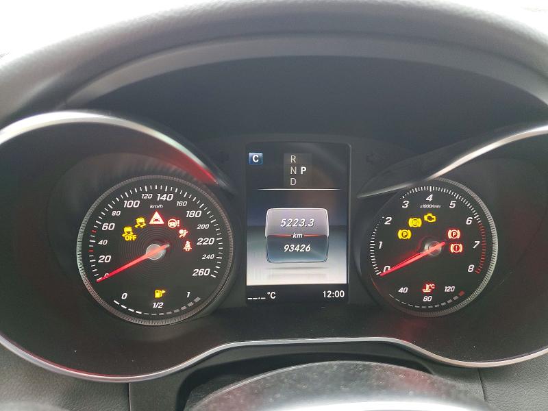 2018 Mercedes-benz C class VIN WDDWJ4KB0JF751679 COPART salvage auction — FRONT END, ON - PERMIT NO BRAND - UNFIT, sold $12,100 on 2026-07-16 (photo 9)