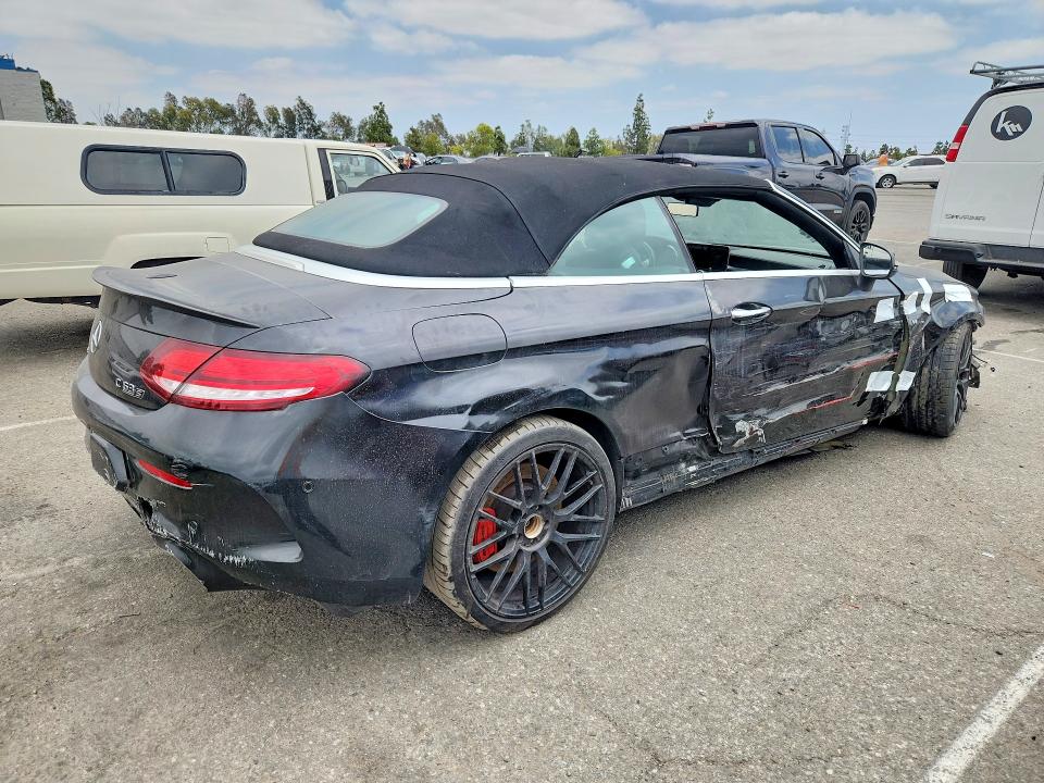 2019 Mercedes-benz C class VIN WDDWK8HB9KF847338 COPART salvage auction — ALL OVER, Ca - Cert Of Title-Salvaged (P), sold $9,300 on 2026-07-27 (photo 3)