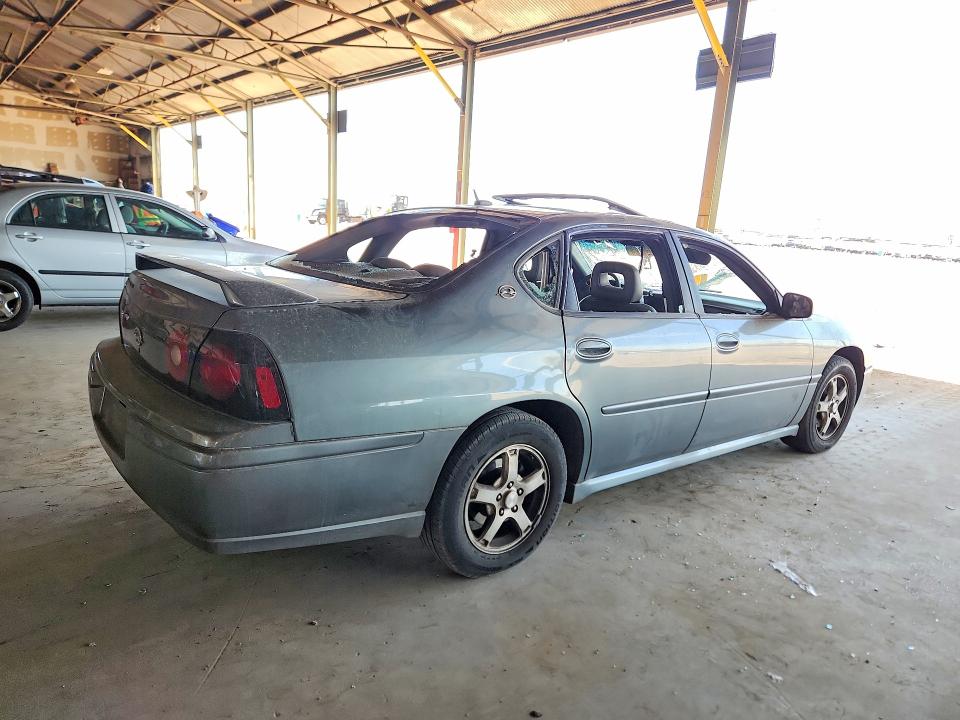 2005 Chevrolet Impala VIN 2G1WH52K459232119 COPART salvage auction — VANDALISM, Az - Certificate Of Title, sold $475 on 2026-08-03 (photo 3)