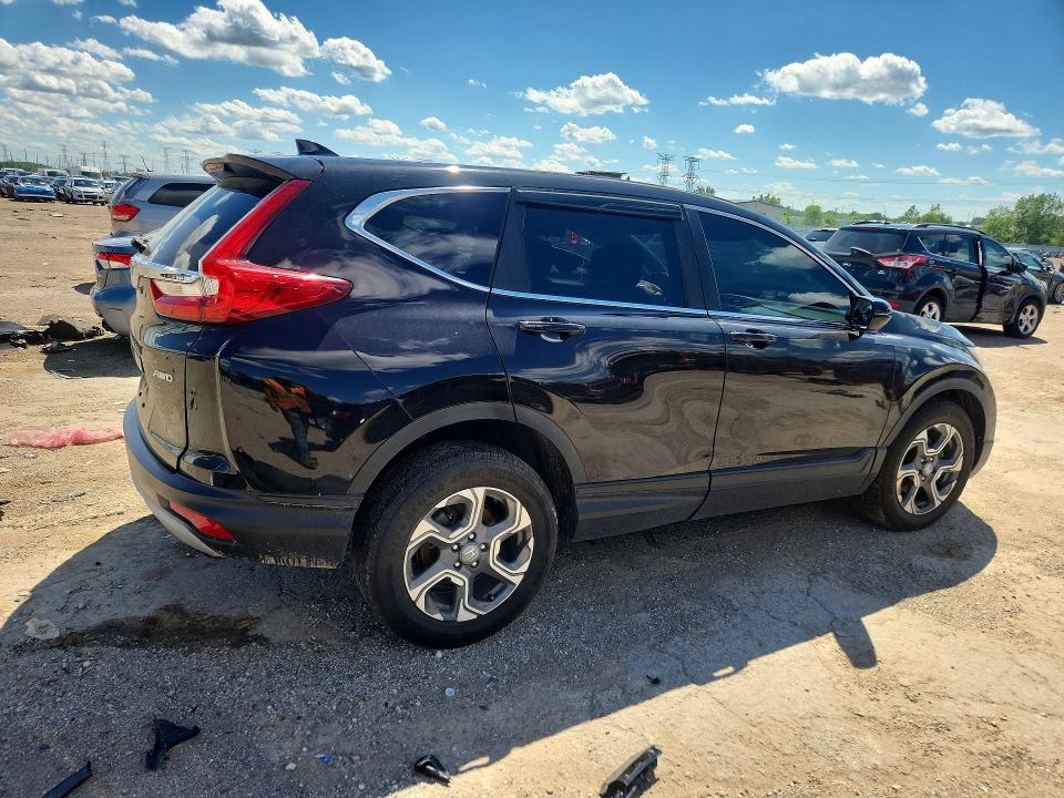 2018 Honda Cr-v VIN 7FARW2H56JE096743 COPART salvage auction — SIDE, Il - Salvage Certificate, sold $1,100 on 2026-07-28 (photo 3)