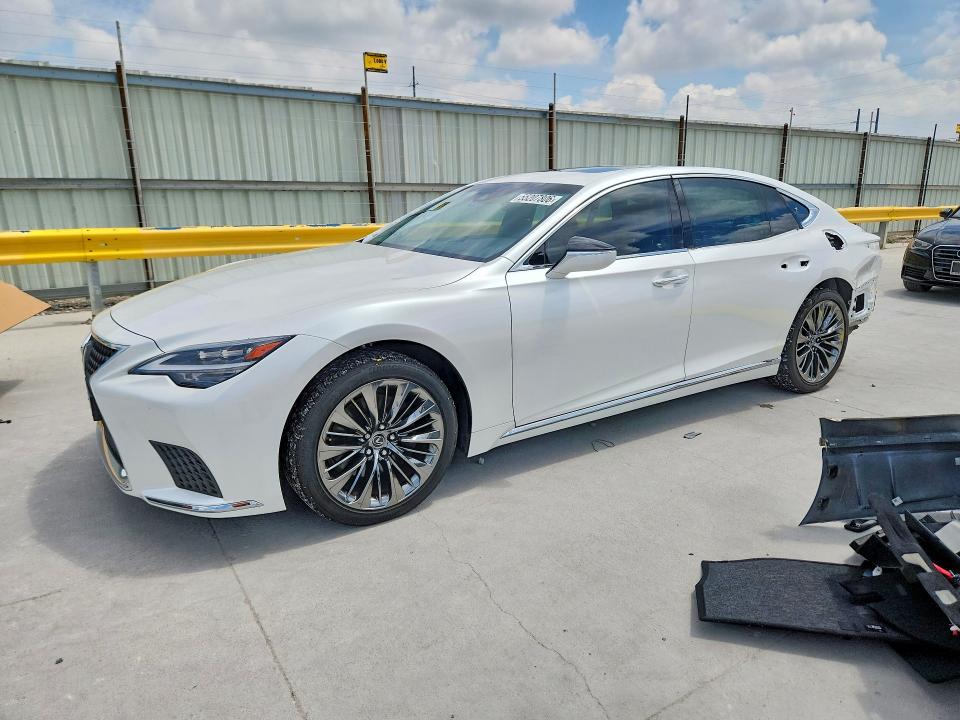 2021 Lexus VIN JTHD51FF3M5015068 COPART salvage auction — REAR END, Tx - Certificate Of Title, sold $8,200 on 2026-07-31 (photo 1)