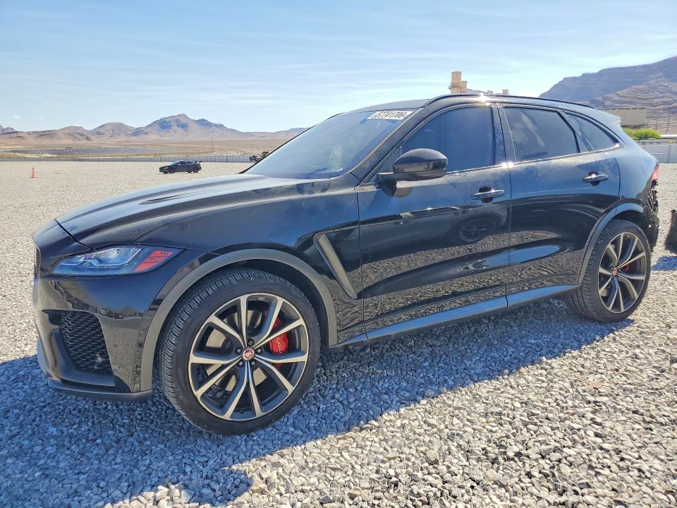 2020 Jaguar F-pace VIN SADCZ2EE2LA642631 COPART salvage auction — REAR END, Nv - Salvage Title, sold $10,100 on 2026-07-08 (photo 1)