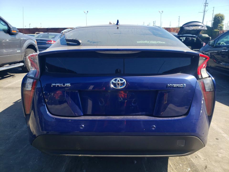 2018 Toyota Prius VIN JTDKBRFU2J3598111 COPART salvage auction — FRONT END, Ca - Salvage Certificate, sold $2,800 on 2026-07-08 (photo 6)