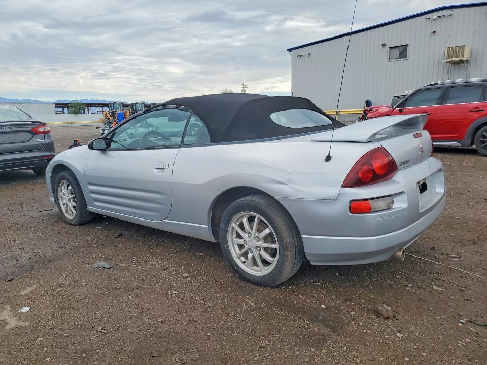 2001 Mitsubishi ECLIPSE VIN 4A3AE45G21E142497 COPART salvage auction — MECHANICAL, Az - Certificate Of Title, sold $250 on 2026-07-10 (photo 2)
