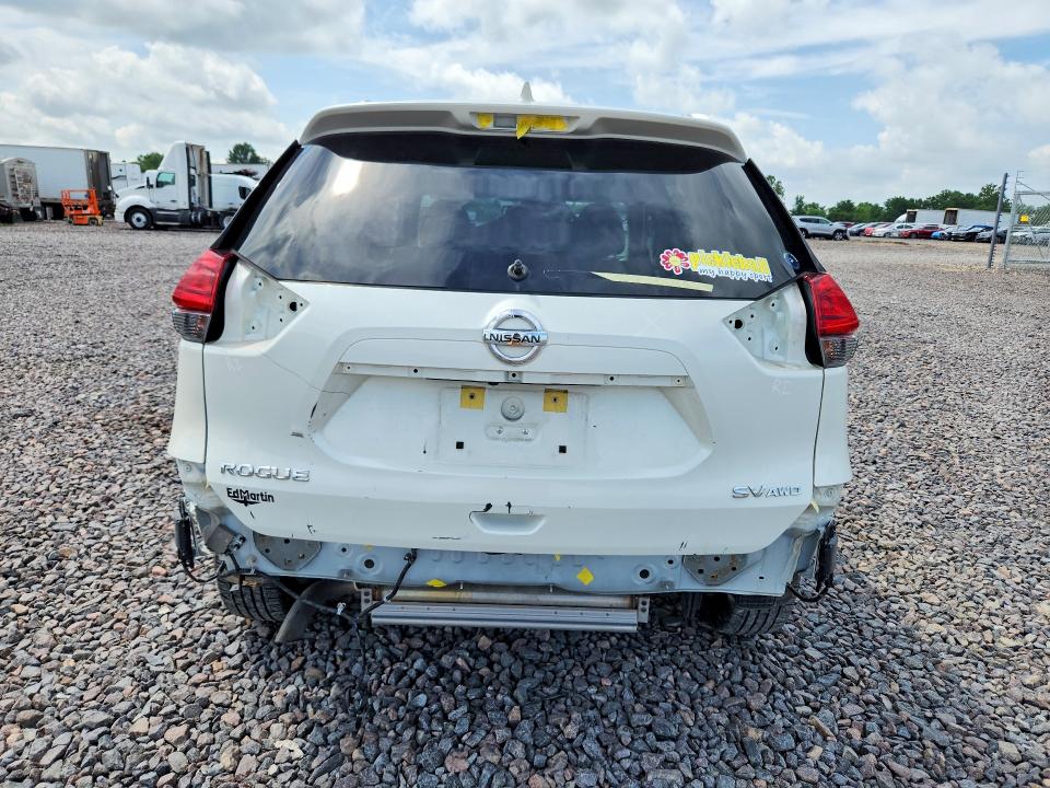 2017 Nissan Rogue VIN KNMAT2MVXHP538379 COPART salvage auction — REAR END, In - Cert Of Title-Salvage Title, sold $30 on 2026-07-21 (photo 6)