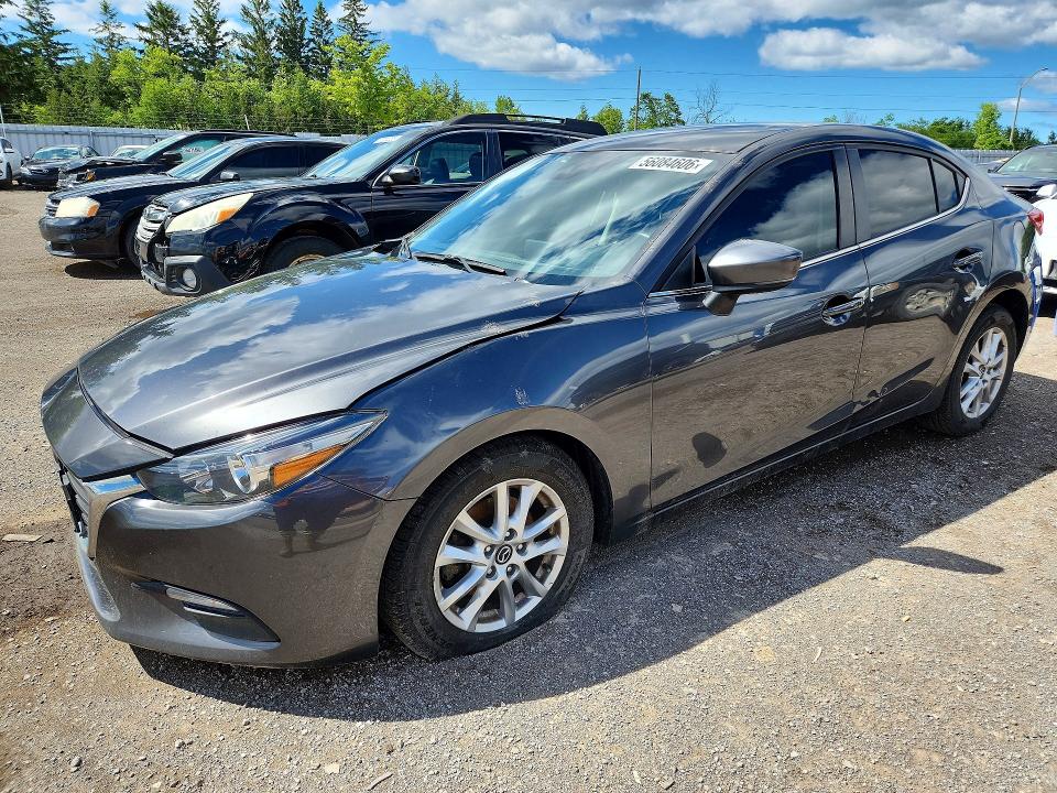 2017 Mazda 3 VIN JM1BN1V74H1109492 COPART salvage auction — SIDE, On - Permit No Brand - Unfit, sold $1,200 on 2026-07-14 (photo 1)