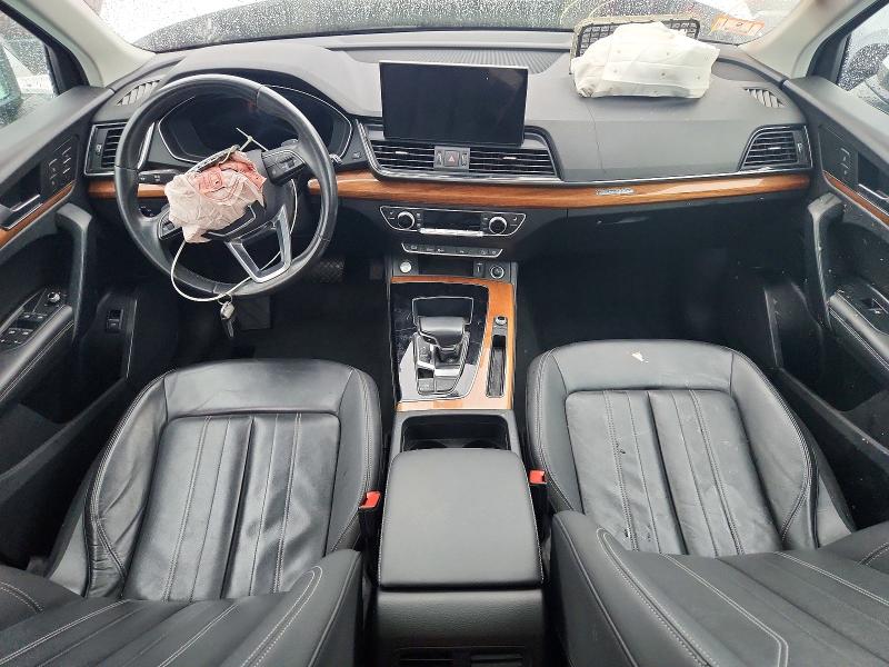 2021 Audi Q5 VIN WA1BAAFY2M2020215 COPART salvage auction — FRONT END, Ma - Cert Of Title-Salvage, sold $4,500 on 2026-07-23 (photo 8)