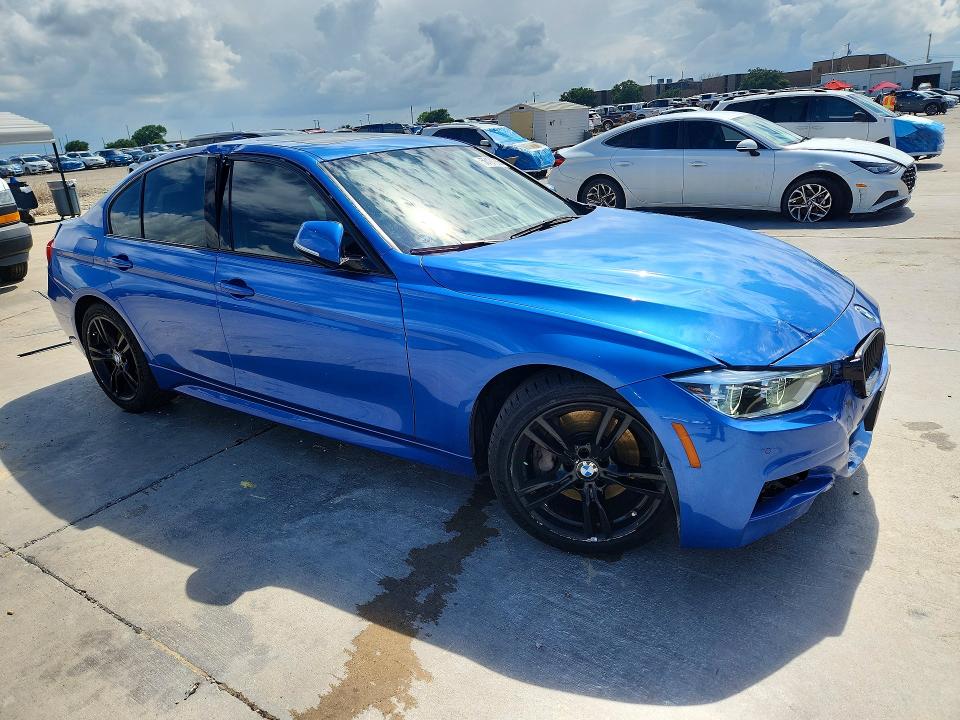 2017 BMW 3er VIN WBA8B9C39HK886131 COPART salvage auction — SIDE, Tx - Certificate Of Title, sold $6,100 on 2026-08-13 (photo 4)