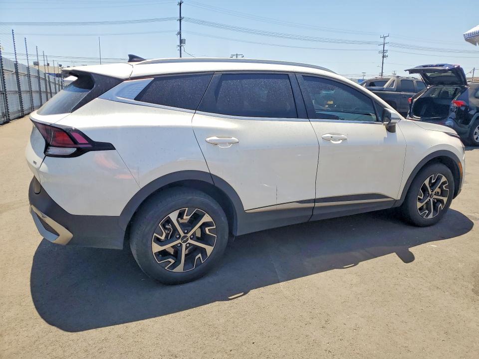 2023 Kia Sportage VIN KNDPVCAGXP7100072 COPART salvage auction — SIDE, Ca - Salvage Certificate, sold $11,500 on 2026-07-20 (photo 3)