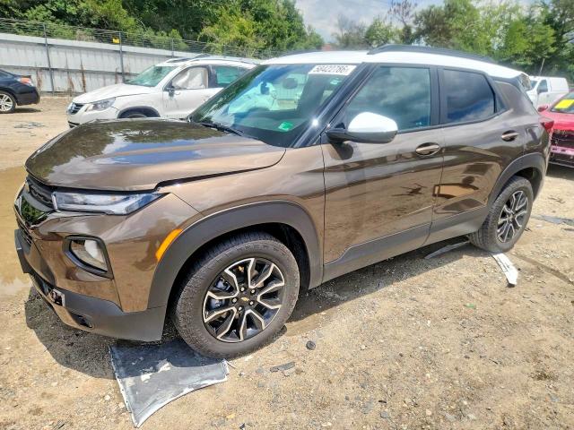 2022 Chevrolet Trailblazer VIN KL79MVSL6NB077917 COPART salvage auction — FRONT END, Salvage Title, sold $125 on 2026-07-21 (photo 1)