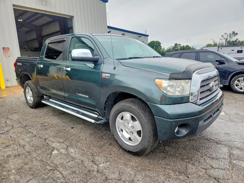 2007 Toyota Tundra VIN 5TFDV58107X026578 COPART salvage auction — HAIL, Mo - Salvage Certificate Of Title, sold $3,700 on 2026-07-27 (photo 4)