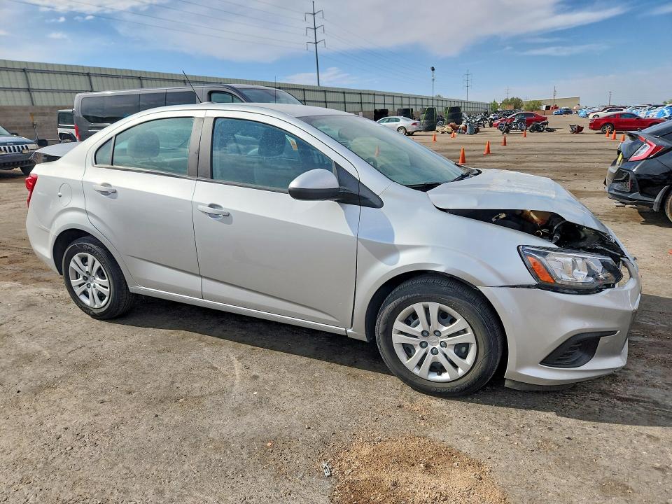 2017 Chevrolet SONIC VIN 1G1JB5SG1H4146877 COPART salvage auction — FRONT END, NM - CERT OF TITLE-SALVAGE (P), sold $1,150 on 2026-07-09 (photo 4)