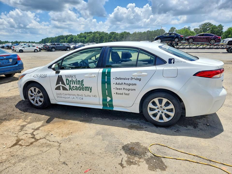 2021 Toyota Corolla VIN JTDEPMAE9MJ144133 COPART salvage auction — SIDE, La - Cert Of Title-Salvage, sold $3,450 on 2026-07-16 (photo 2)