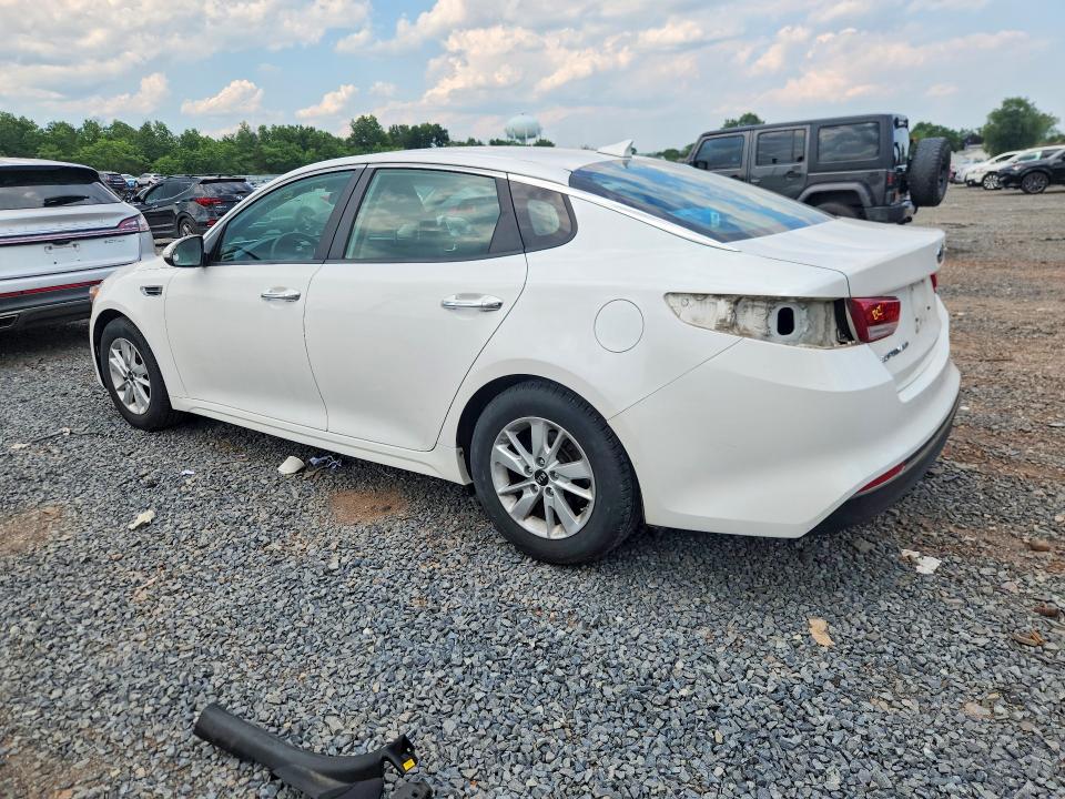 2017 Kia Optima VIN KNAGT4L34H5179223 COPART salvage auction — REAR END, Nj - Cert Of Title-Salvage, sold $1,800 on 2026-07-07 (photo 2)