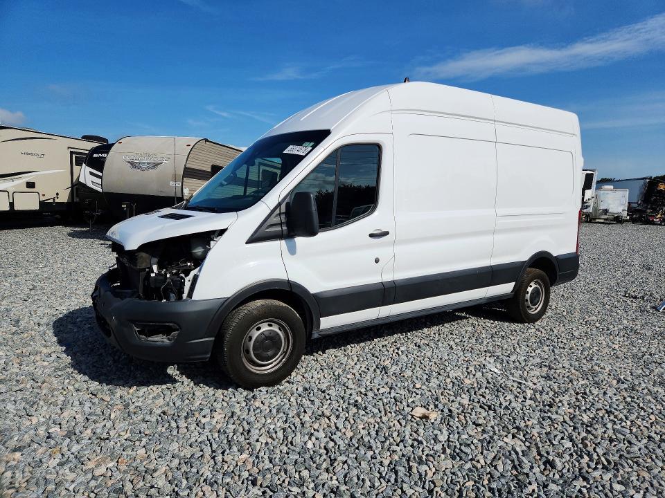 2023 Ford Transit VIN 1FTBR1XG7PKA26777 COPART salvage auction — FRONT END, Fl - Certificate Of Destruction, sold $20 on 2026-07-18 (photo 1)
