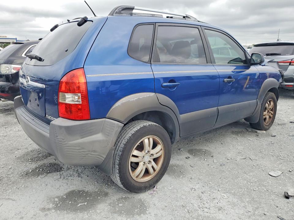 2006 Hyundai Tucson VIN KM8JN12D86U295017 COPART salvage auction — FRONT END, Fl - Cert Of Title Slvg Rebuildable, sold $375 on 2026-07-07 (photo 3)