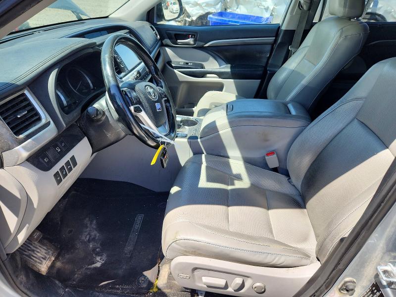 2019 Toyota VIN 5TDDGRFH0KS070550 COPART salvage auction — FRONT END, Co - Salvage Title, sold $1,650 on 2026-07-28 (photo 7)