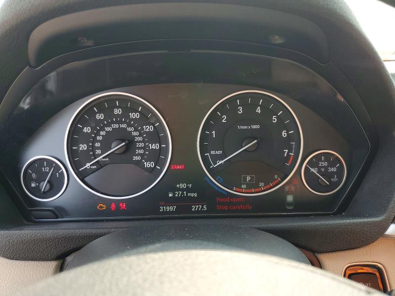 2018 BMW VIN WBA8E1G53JNU89295 COPART salvage auction — WATER/FLOOD, Tx - Salvage Title-Flood Damage, sold $2,400 on 2026-07-30 (photo 9)