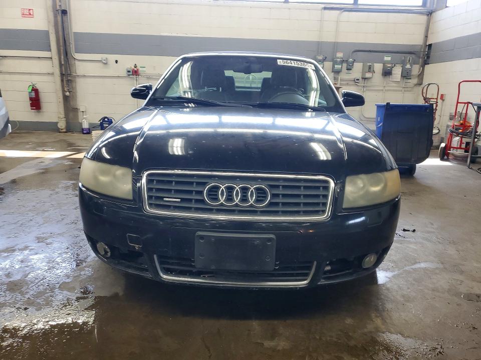 2005 Audi A4 quattro VIN WAUDT48H45K012557 COPART salvage auction — MECHANICAL, Il - Certificate Of Title, sold $350 on 2026-07-27 (photo 5)