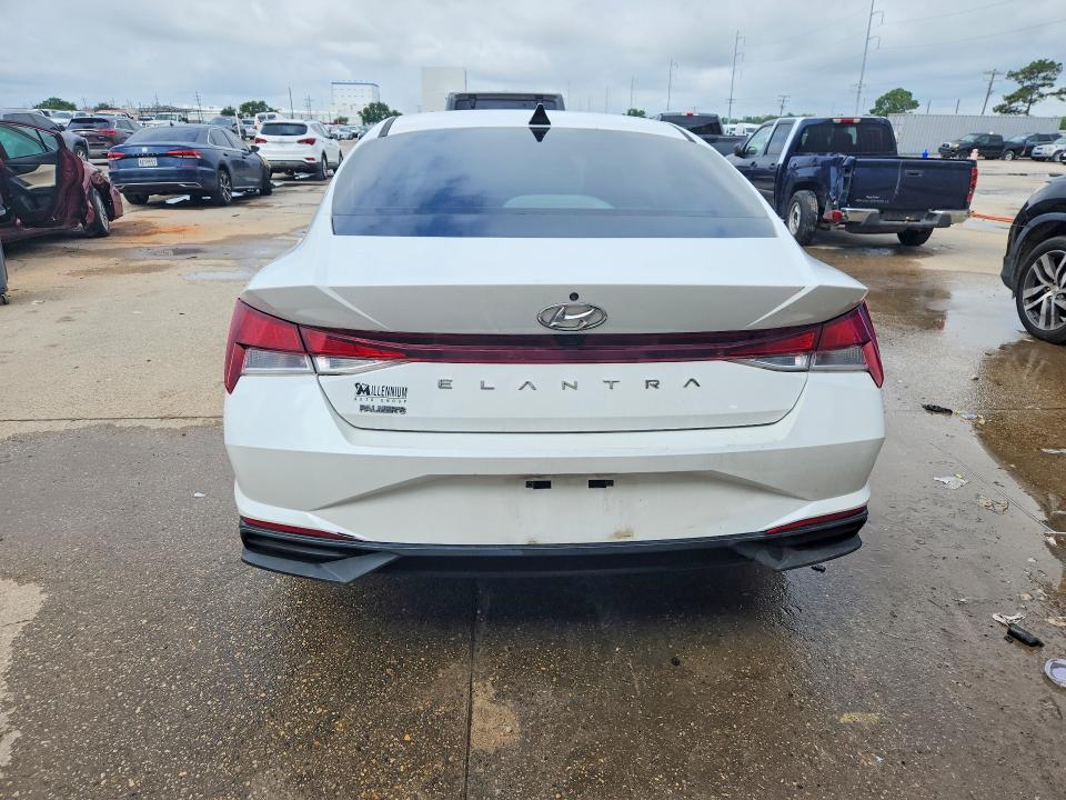 2021 Hyundai Elantra VIN 5NPLS4AG2MH033066 COPART salvage auction — SIDE, La - Cert Of Title-Salvage, sold $2,600 on 2026-07-29 (photo 6)