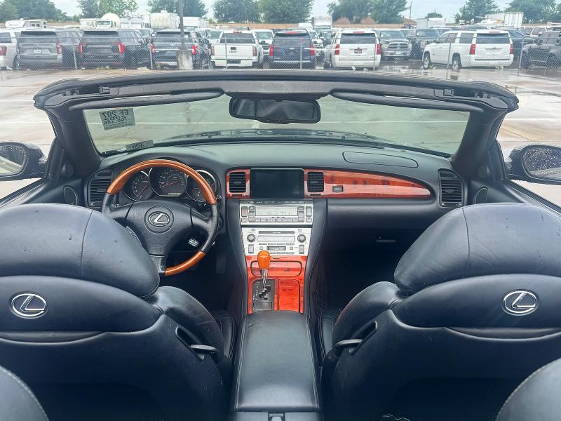 2002 Lexus Sc 430 VIN JTHFN48Y120027612 COPART salvage auction — NORMAL WEAR, Tx - Certificate Of Title (P), sold $2,100 on 2026-07-02 (photo 9)