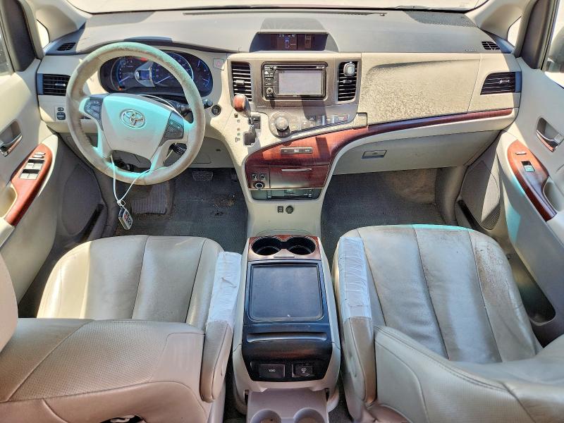 2012 Toyota VIN 5TDYK3DC3CS243564 COPART salvage auction — SIDE, Tx - Salvage Vehicle Title, sold $2,250 on 2026-07-10 (photo 8)