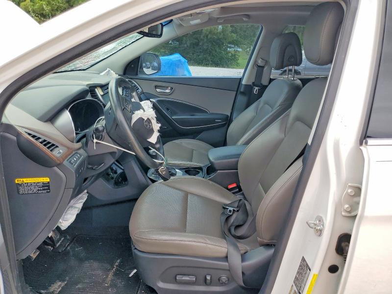 2017 Hyundai Santa fe VIN KM8SR4HF1HU255951 COPART salvage auction — FRONT END, Tx - Salvage Vehicle Title, sold $900 on 2026-07-28 (photo 7)