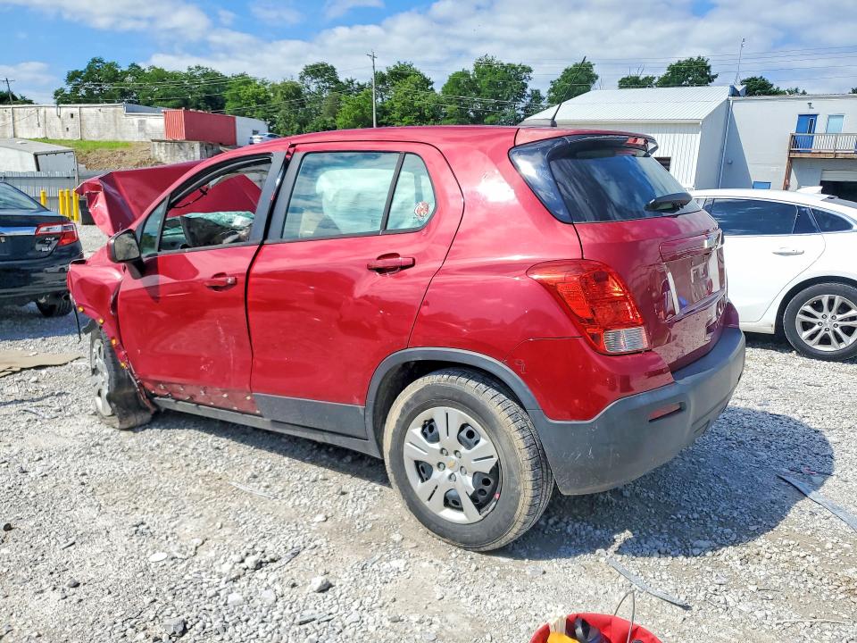 2015 Chevrolet Trax VIN KL7CJKSB9FB171277 COPART salvage auction — FRONT END, KY - CERT OF TITLE-SALVAGE (P), sold $275 on 2026-07-31 (photo 2)