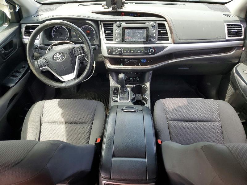 2017 Toyota VIN 5TDBZRFH8HS459267 COPART salvage auction — SIDE, Md - Cert Of Salvage > 75% Damage, sold $4,000 on 2026-07-06 (photo 8)