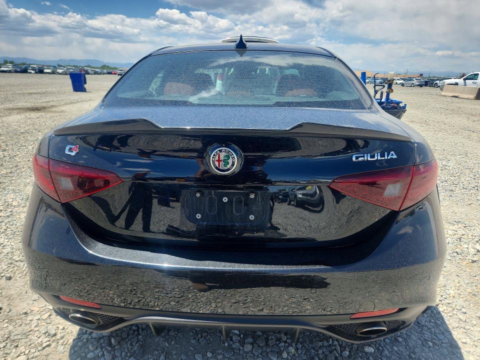 2018 Alfa romeo Giulia VIN ZARFAEEN1J7570838 COPART salvage auction — FRONT END, Co - Salvage Title, sold $6,800 on 2026-07-02 (photo 6)