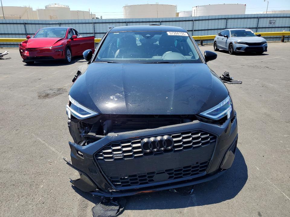 2024 Audi VIN WAUGUDGY6RA137633 COPART salvage auction — FRONT END, Ca - Salvage Certificate, sold $6,200 on 2026-07-06 (photo 5)