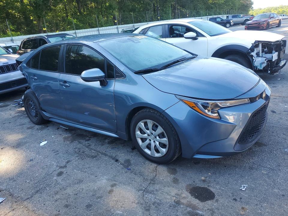 2022 Toyota Corolla VIN JTDEPMAE9N3026069 COPART salvage auction — REAR END, Ga - Cert Of Title-Salvage, sold $3,650 on 2026-07-24 (photo 4)