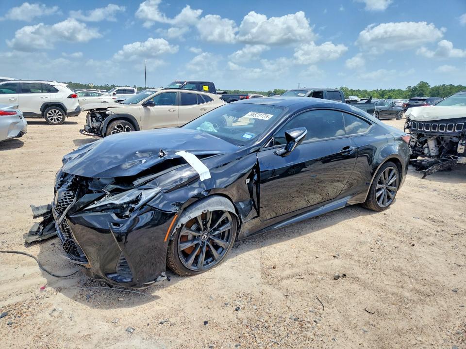 2023 Lexus RC 300 VIN JTHGA5BC4P5012552 COPART salvage auction — FRONT END, Tx - Salvage Vehicle Title, sold $14,704 on 2026-07-28 (photo 1)