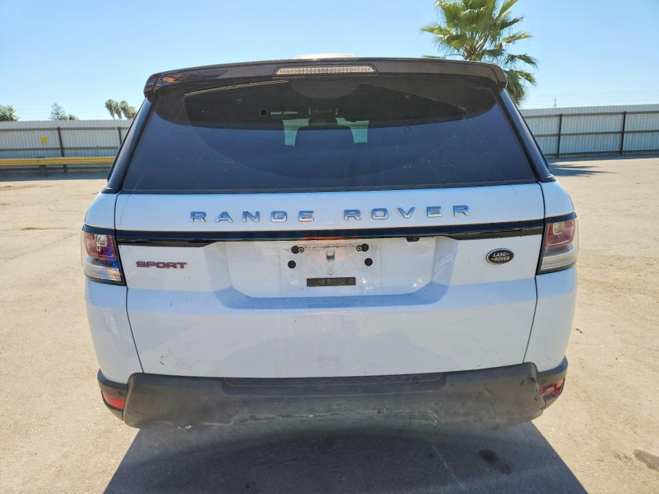 2015 Land rover RANGE ROVER VIN SALWR2VF5FA523258 COPART salvage auction — NORMAL WEAR, Ca - Salvage Certificate, sold $6,100 on 2026-10-02 (photo 6)